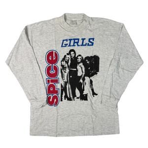 Vintage Spice Girls World Tour Long Sleeve T-Shirt Graphic 90s Y2K Adult M/L